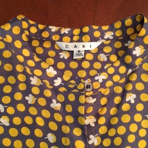 💛CAbi💛EUC 100% silk Top